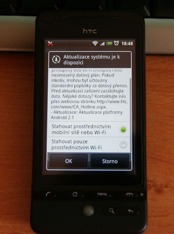 HTC Hero 2.1update